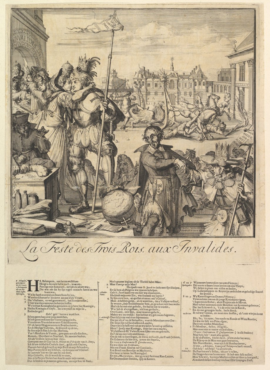Le Feste des Trois Rois - Romeyn de Hooghe