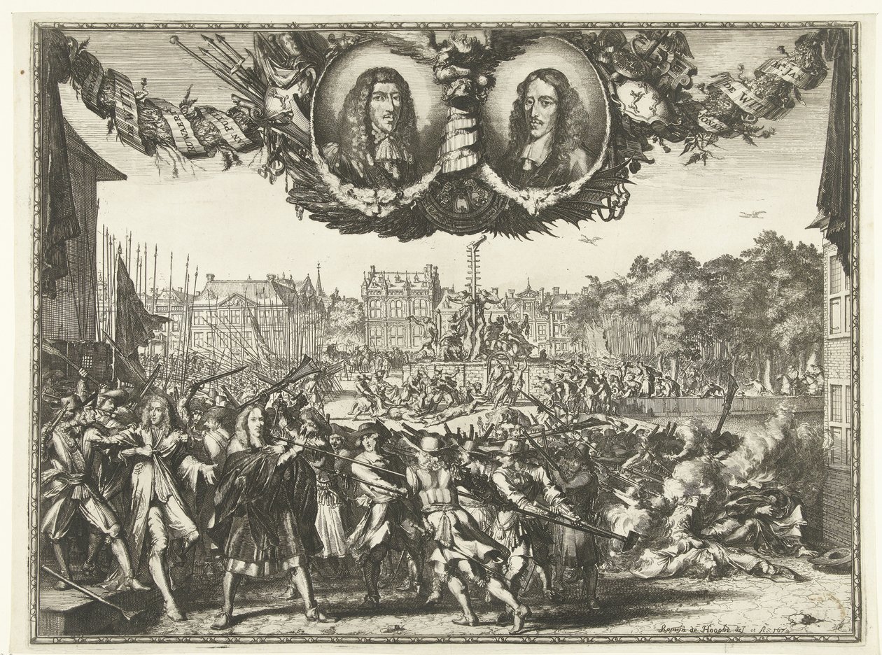 Meurtre des frères de Witt, 1672 - Romeyn de Hooghe