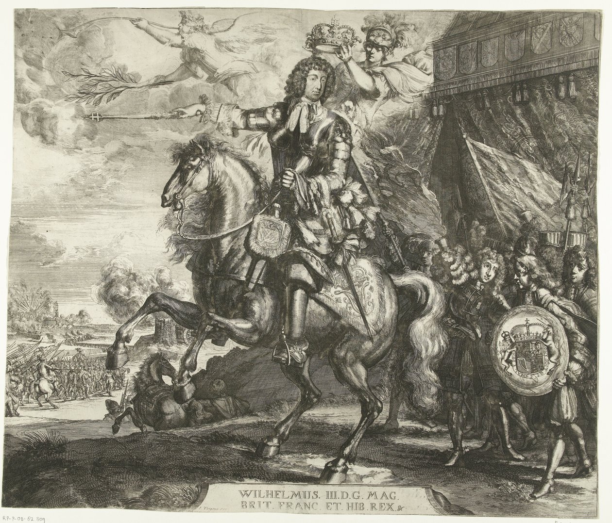 Portrait équestre de Guillaume III, prince d