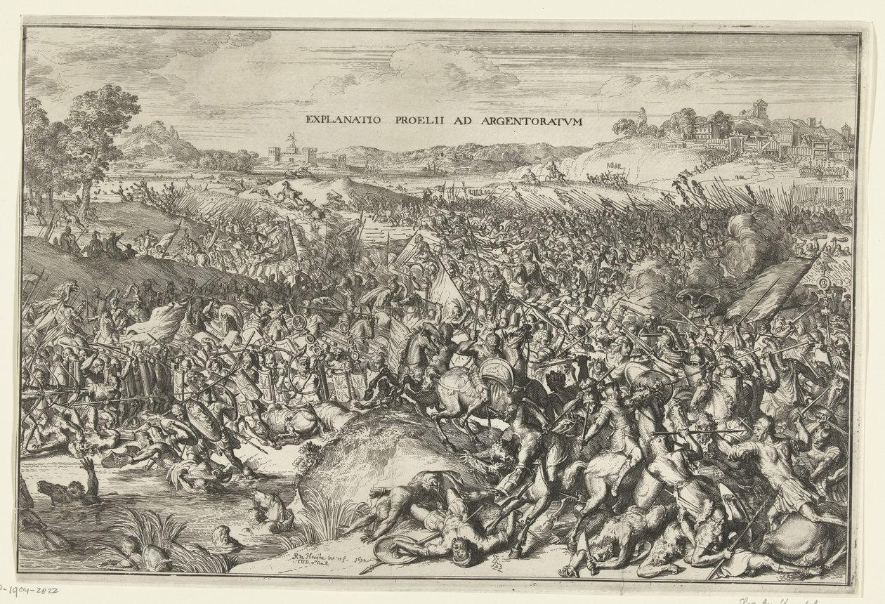 Bataille de Strasbourg, 357 - Romeyn de Hooghe