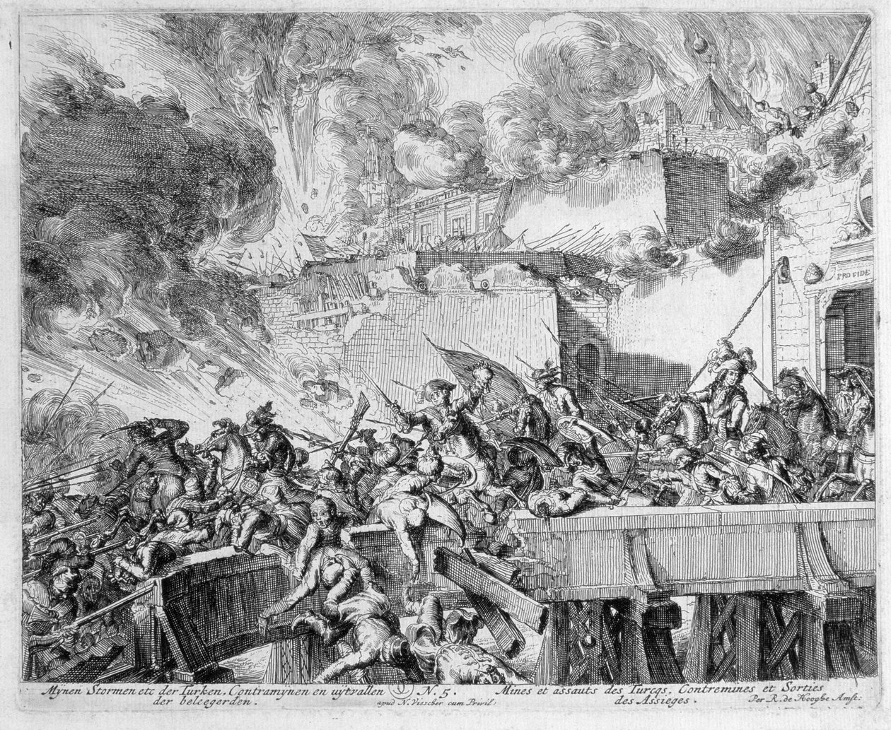 Cycle de gravures de Vienne, Explosion d
