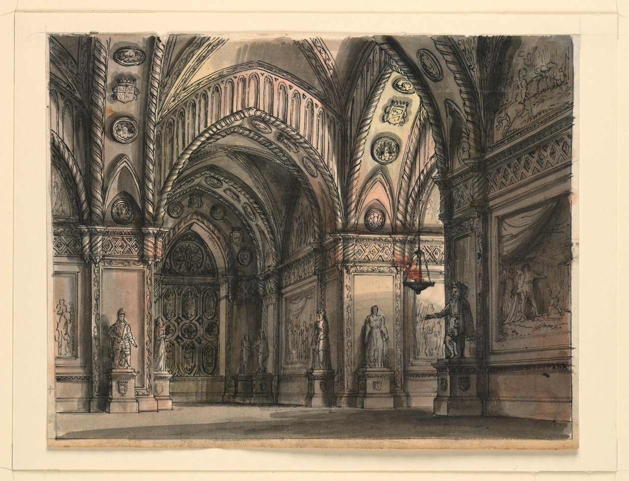 Décor de scène, Appartement d