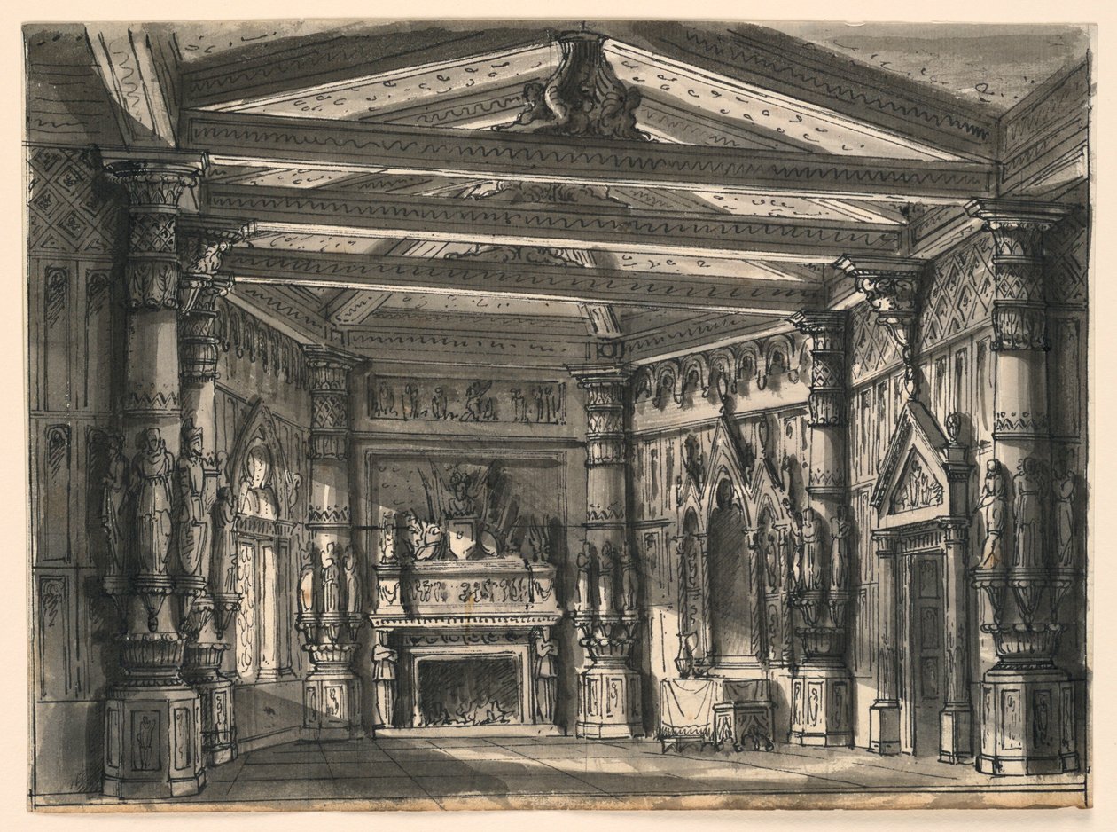 Décor de scène, Intérieur d