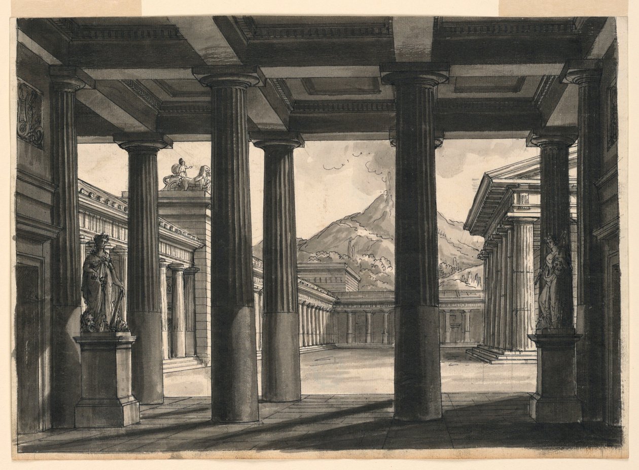 Décor de scène pour l