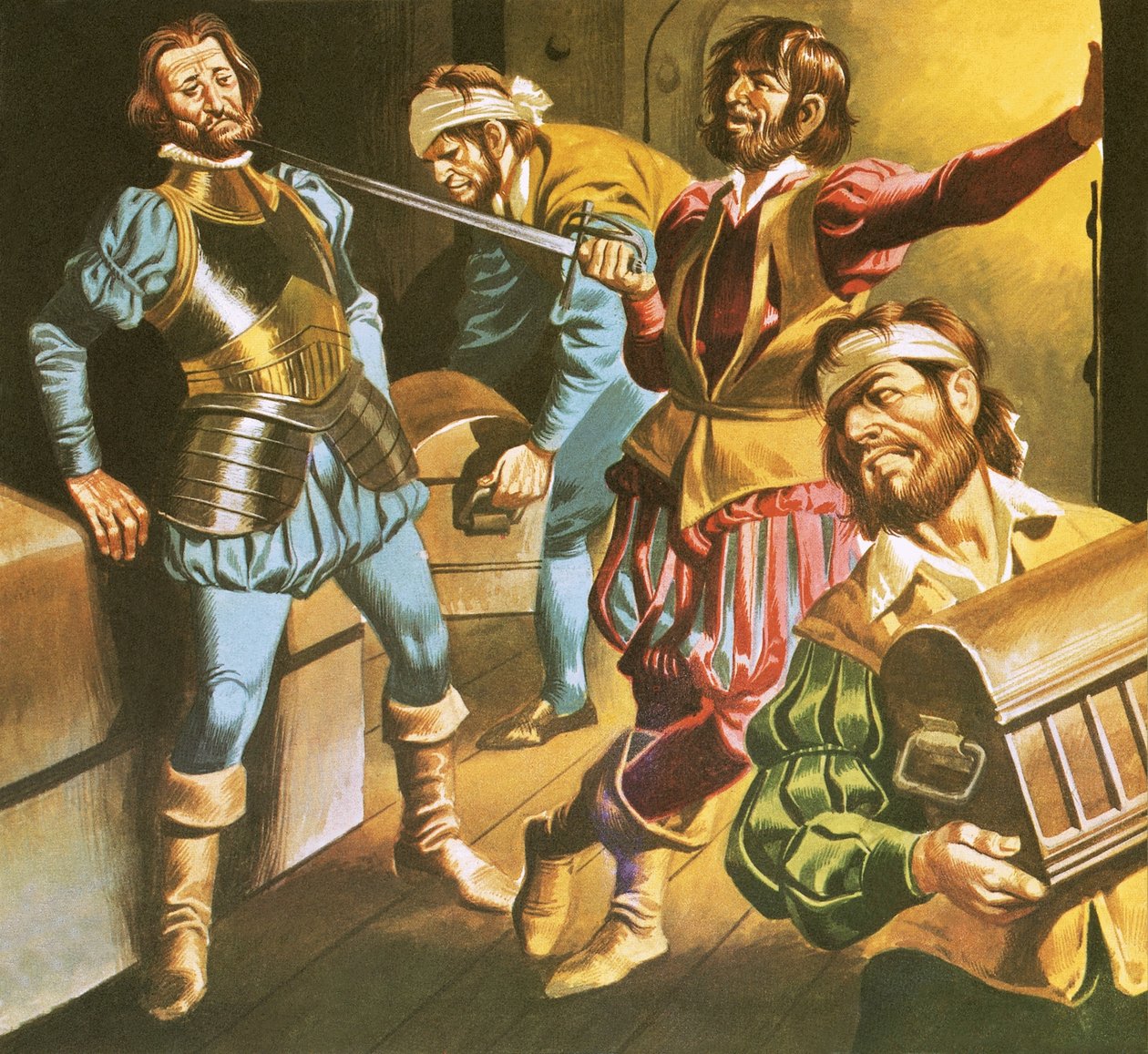 Les pirates au travail - Ron Embleton