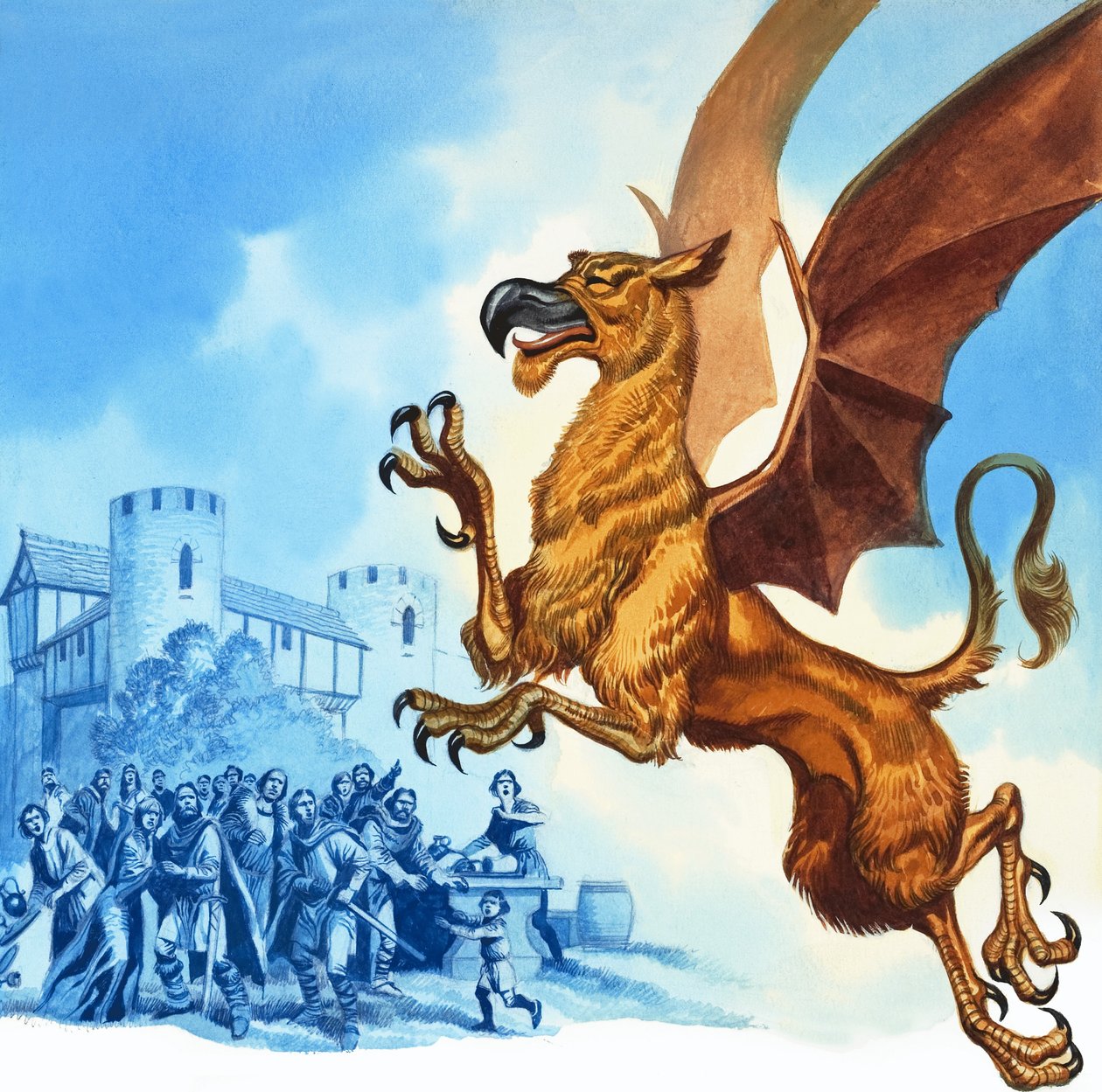 La légende de Gudrun : Hagen et les Griffons - Ron Embleton