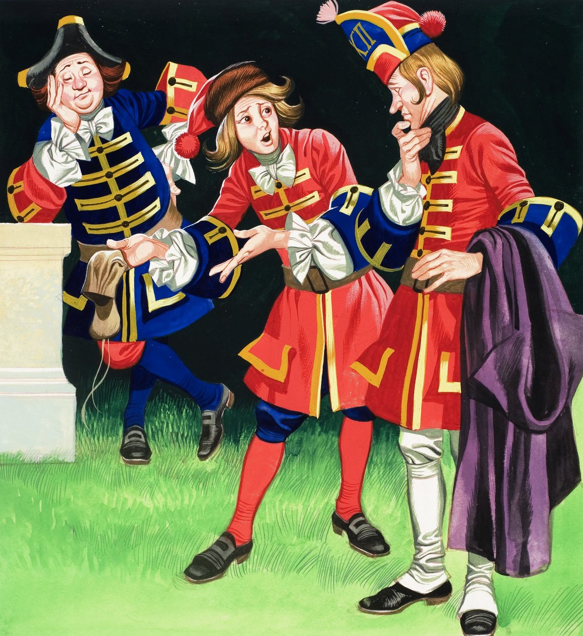 Les trois soldats - Ron Embleton