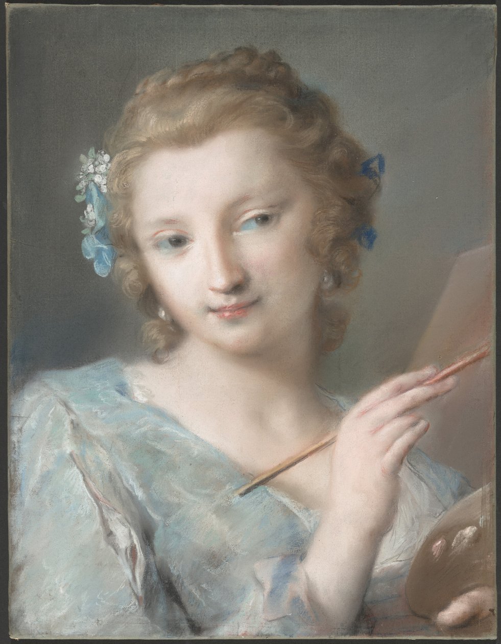 Allégorie de la peinture - Rosalba Giovanna Carriera