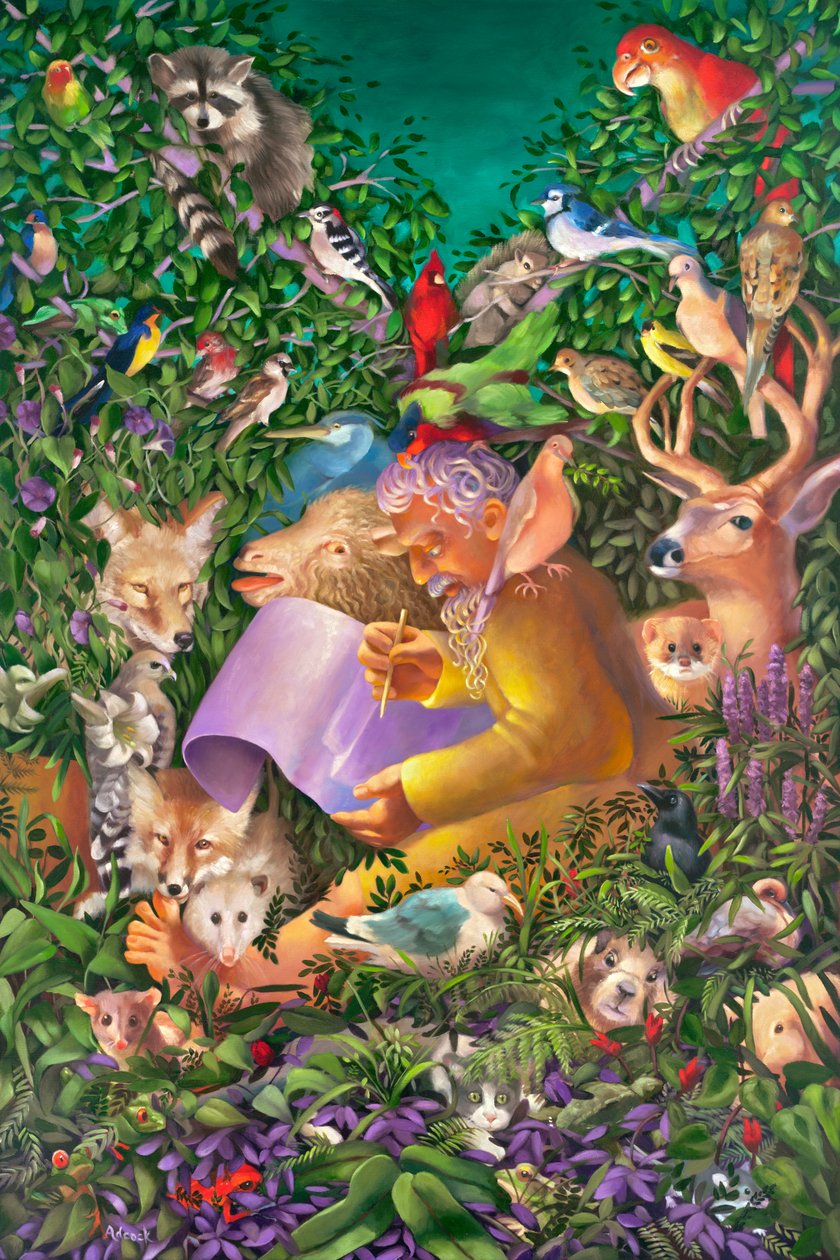 Noé et les animaux avant le grand déluge - Rosemarie Adcock