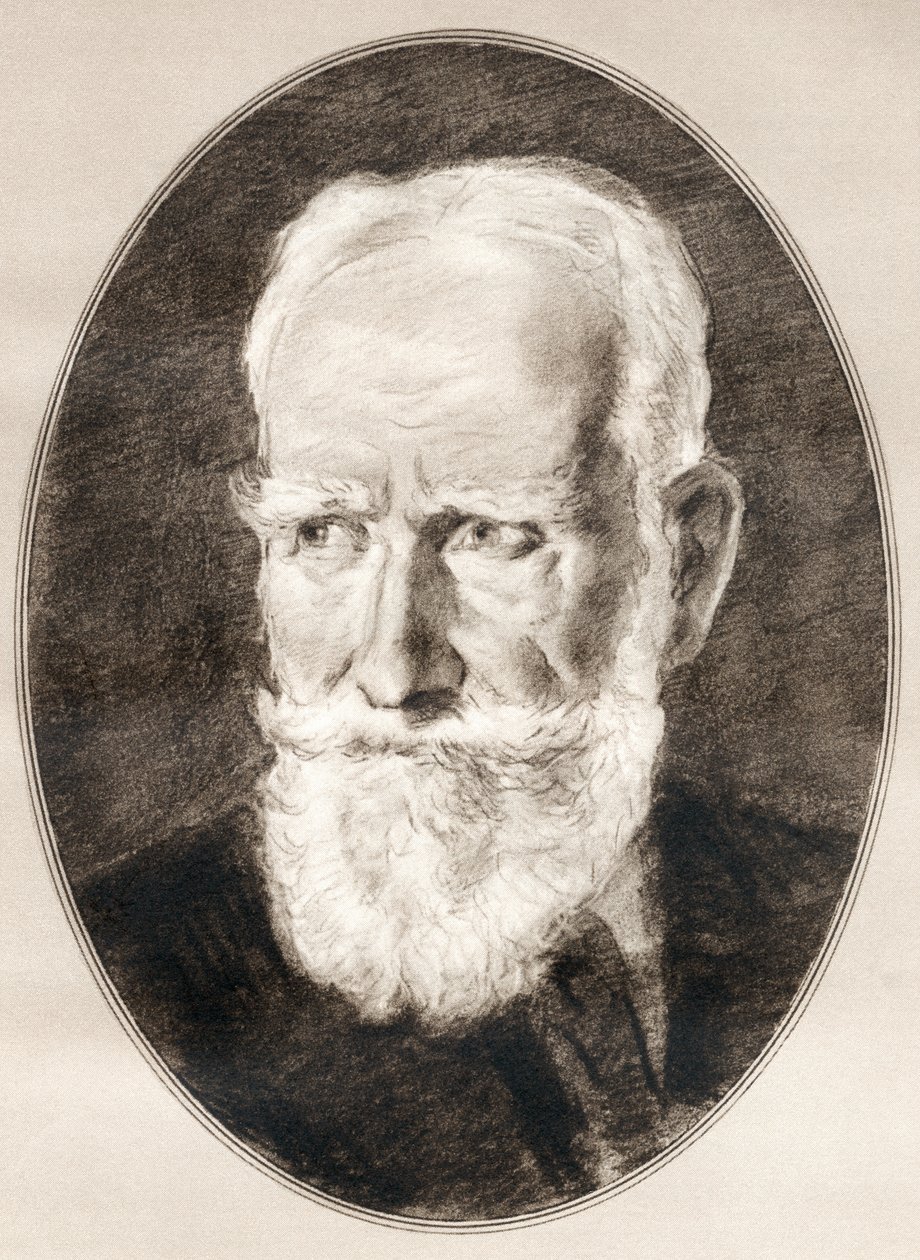 George Bernard Shaw, des Biographies Vivantes des Hommes Célèbres - Ross Gordon