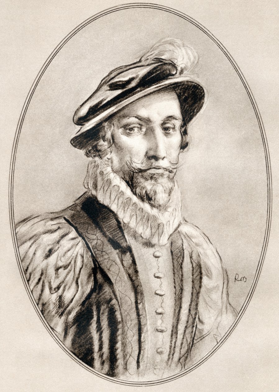 Sir Walter Raleigh, des Biographies Vivantes des Hommes Célèbres - Ross Gordon