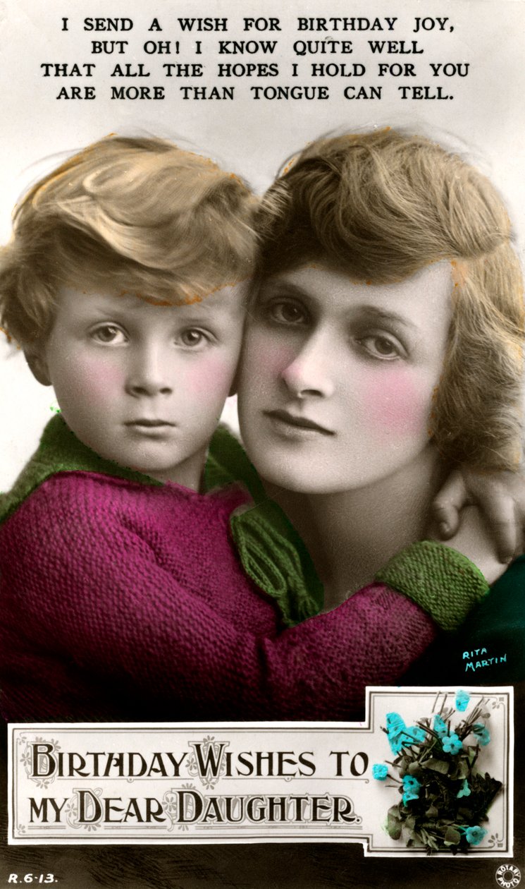 Gladys Cooper 1888-1971, actrice anglaise, début du 20ème siècle - Rotary Photo