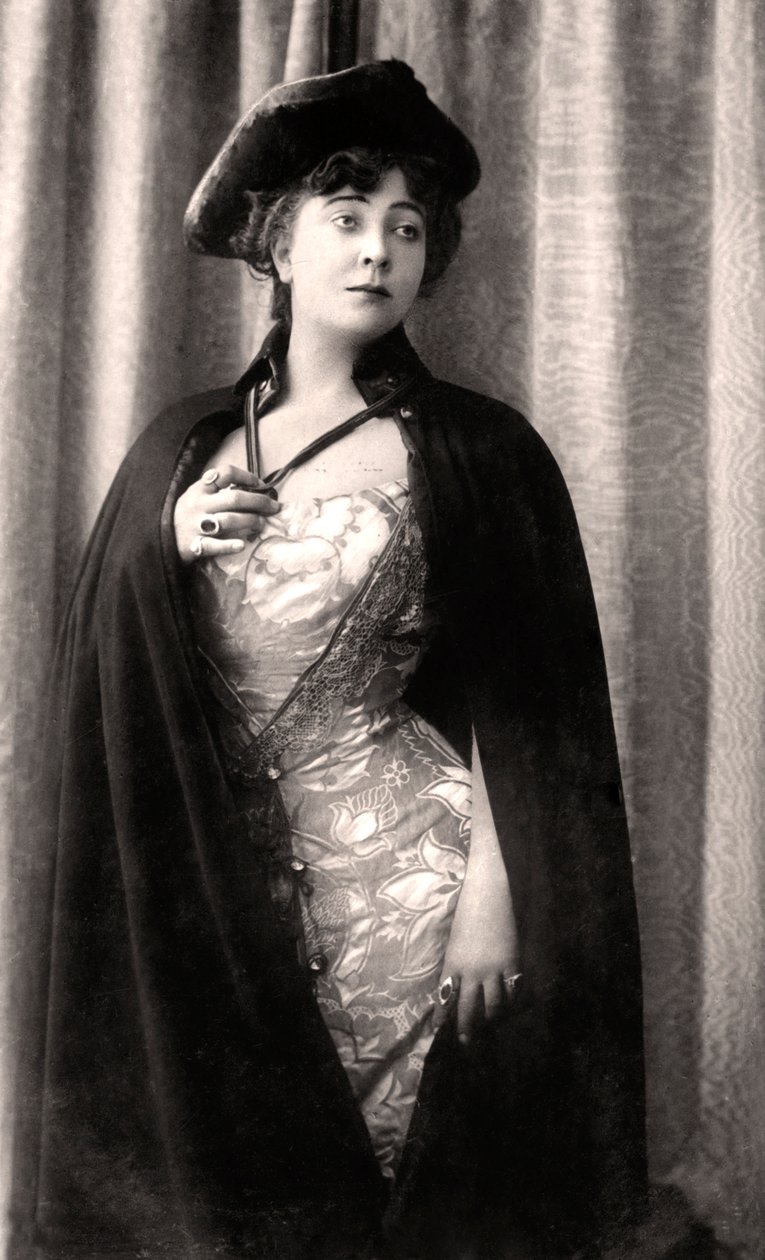 Olga Nethersole vers 1863-1951, actrice et productrice de théâtre anglaise, début du XXe siècle - Rotary Photo
