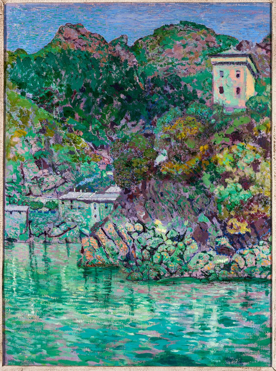 Vue de San Fruttuoso, près de Camogli - Rubaldo Merello