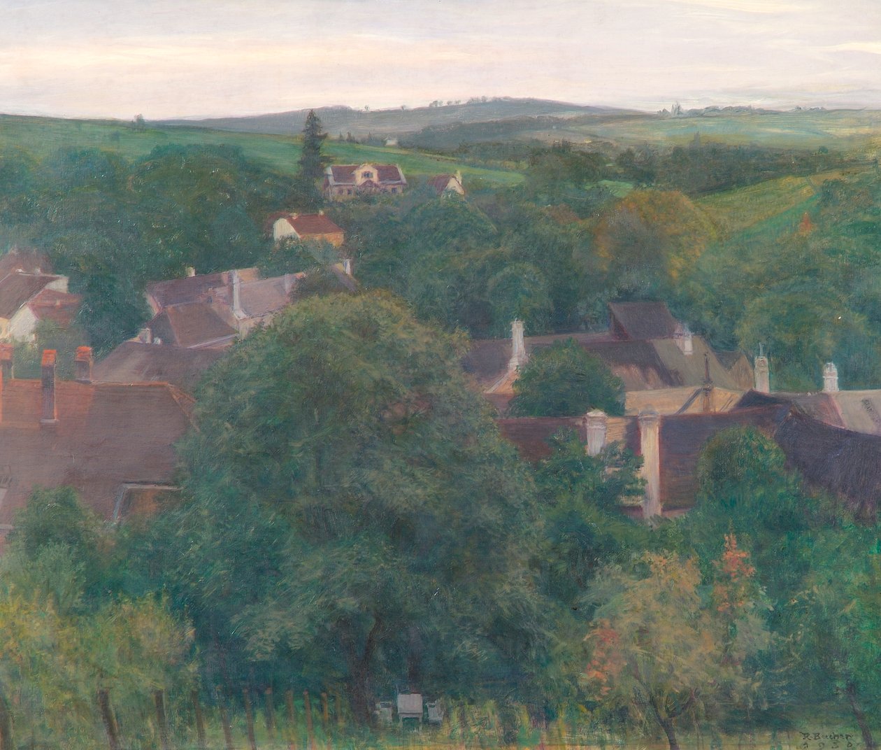 Crépuscule à Ober-Sievering - Rudolf Bacher