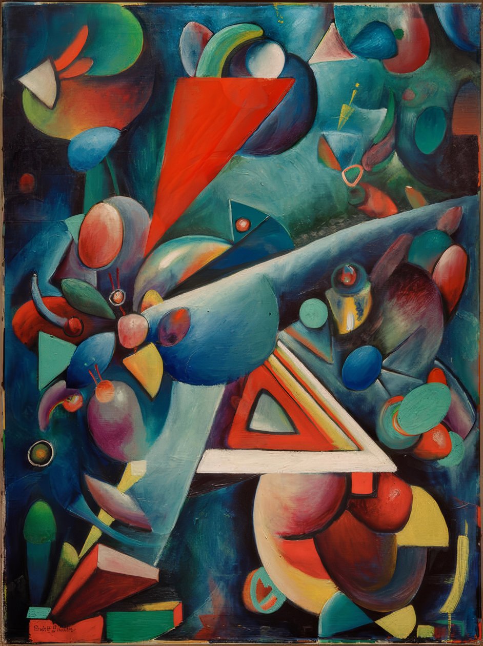 Composition XIV - Rudolf Bauer