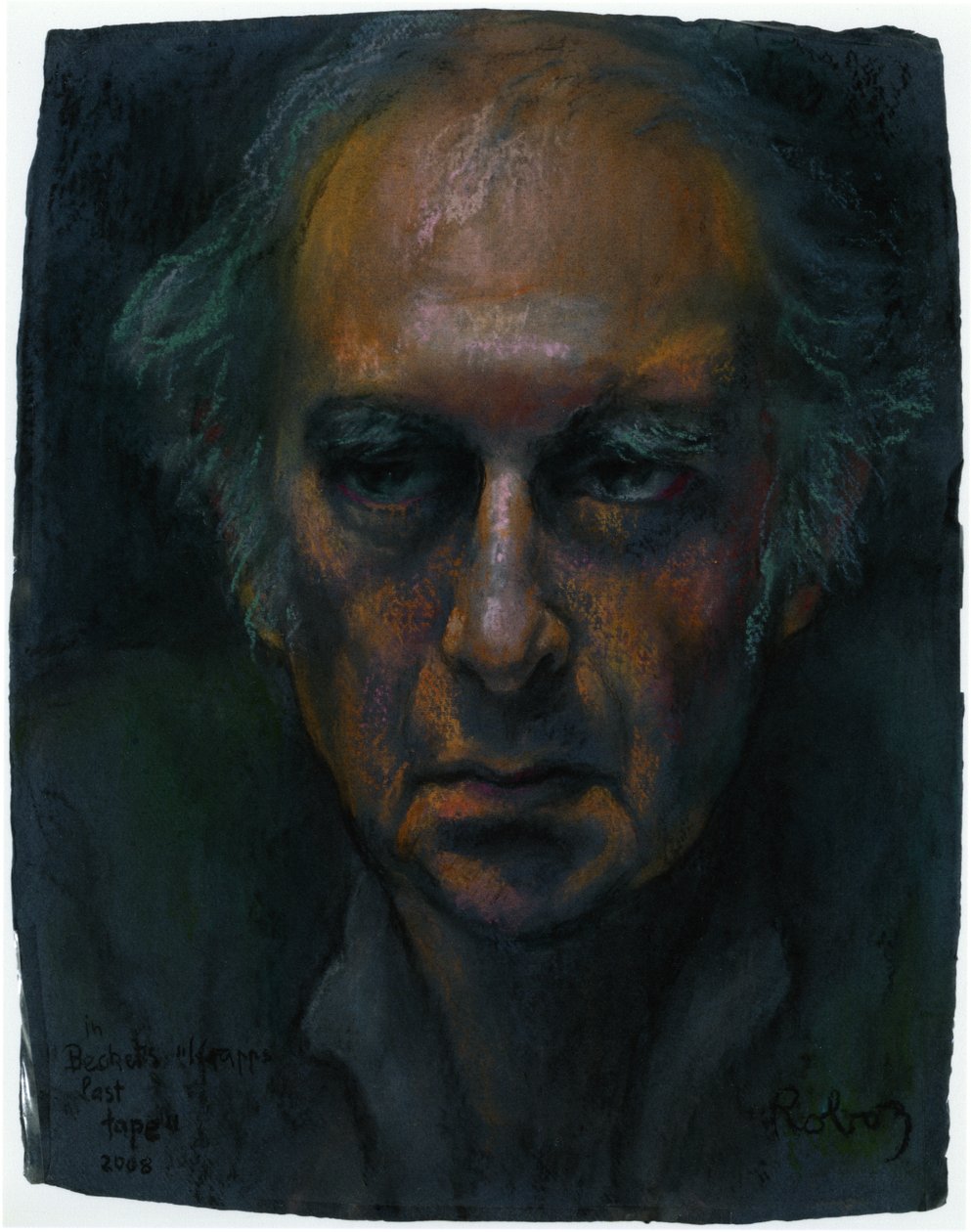 Harold Pinter dans la pièce monologue de Samuel Beckett, Krapp