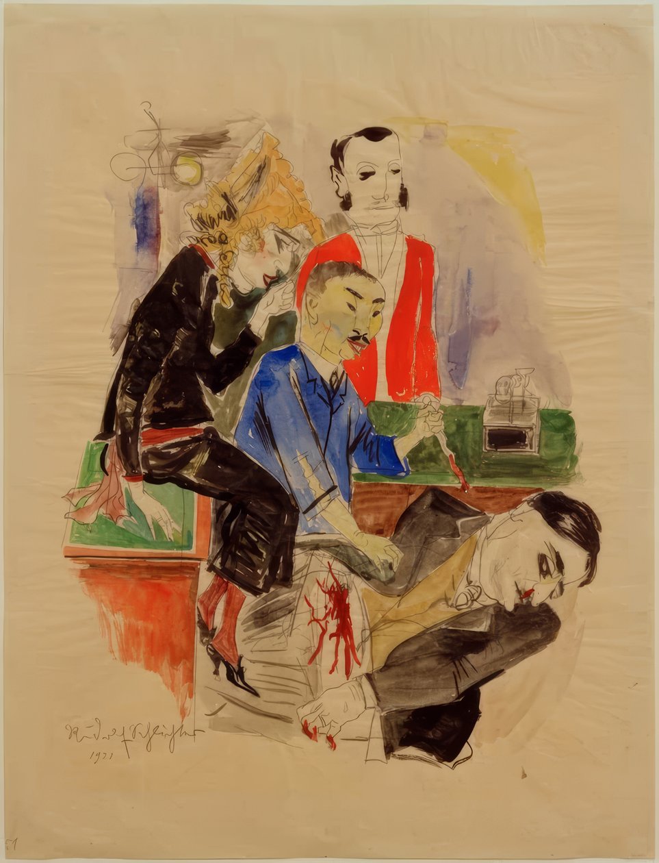 « Camera obscura I ». Conception de la couverture - Rudolf Schlichter