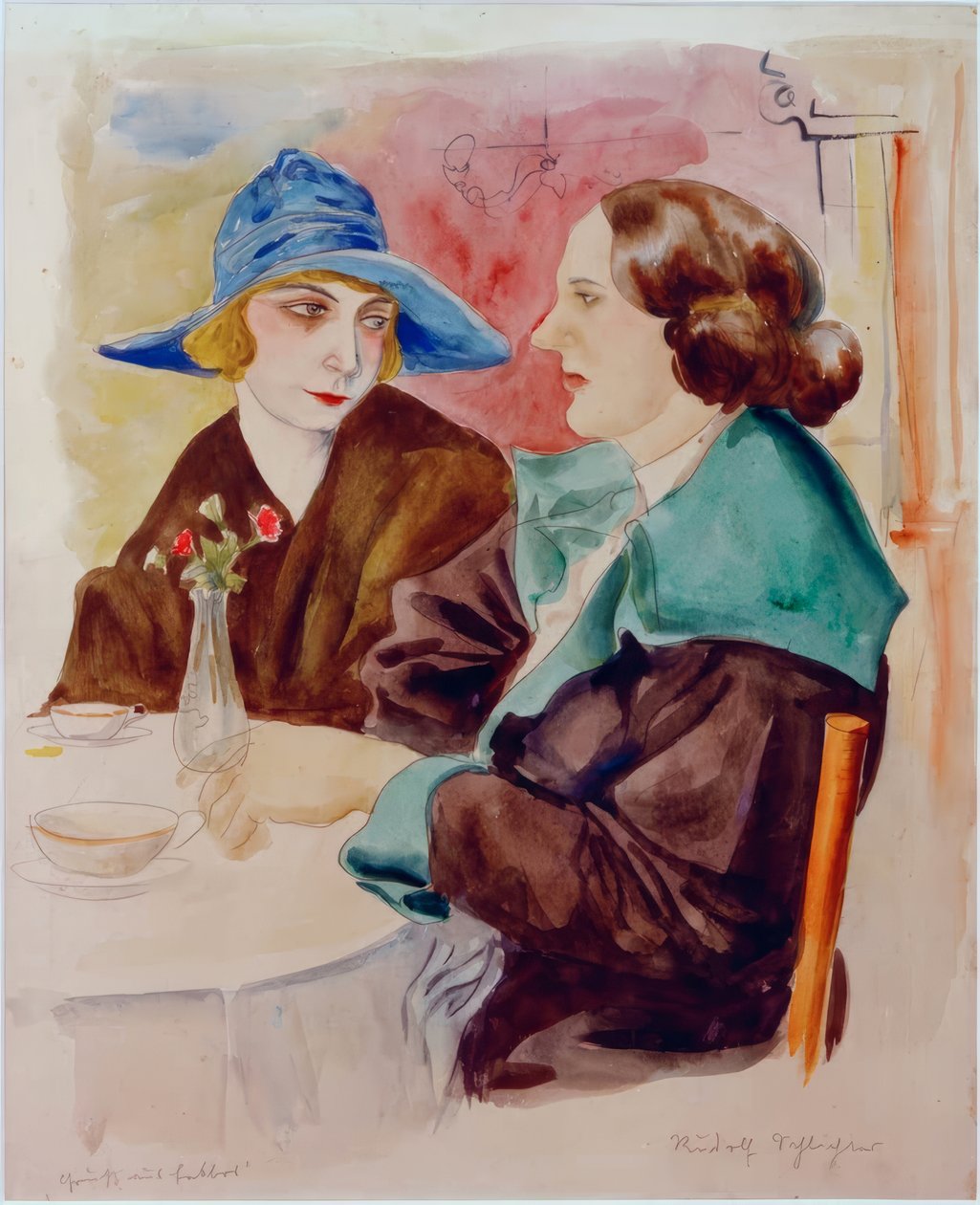 Salutations de Lesbos - Rudolf Schlichter