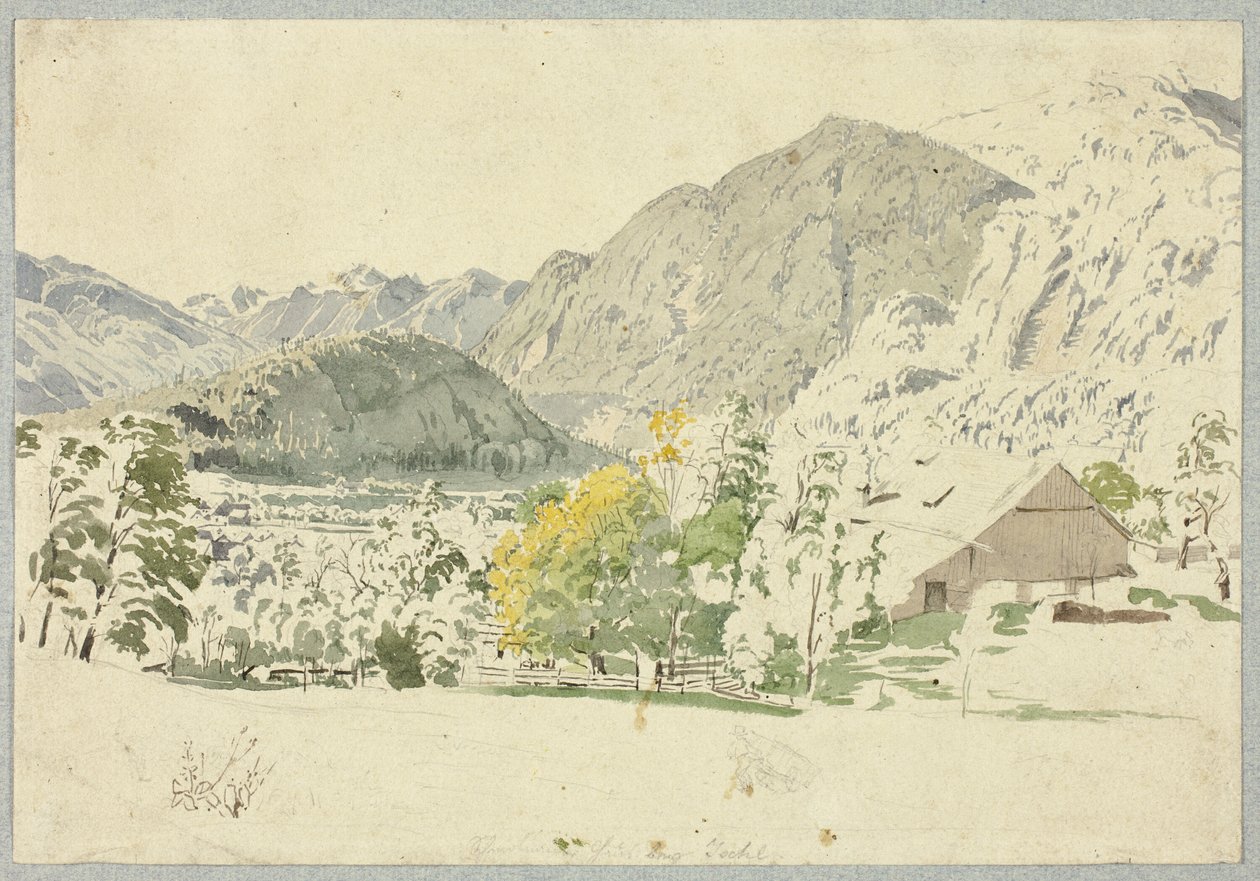 Schmolnau Near Ischl - Rudolf von Alt