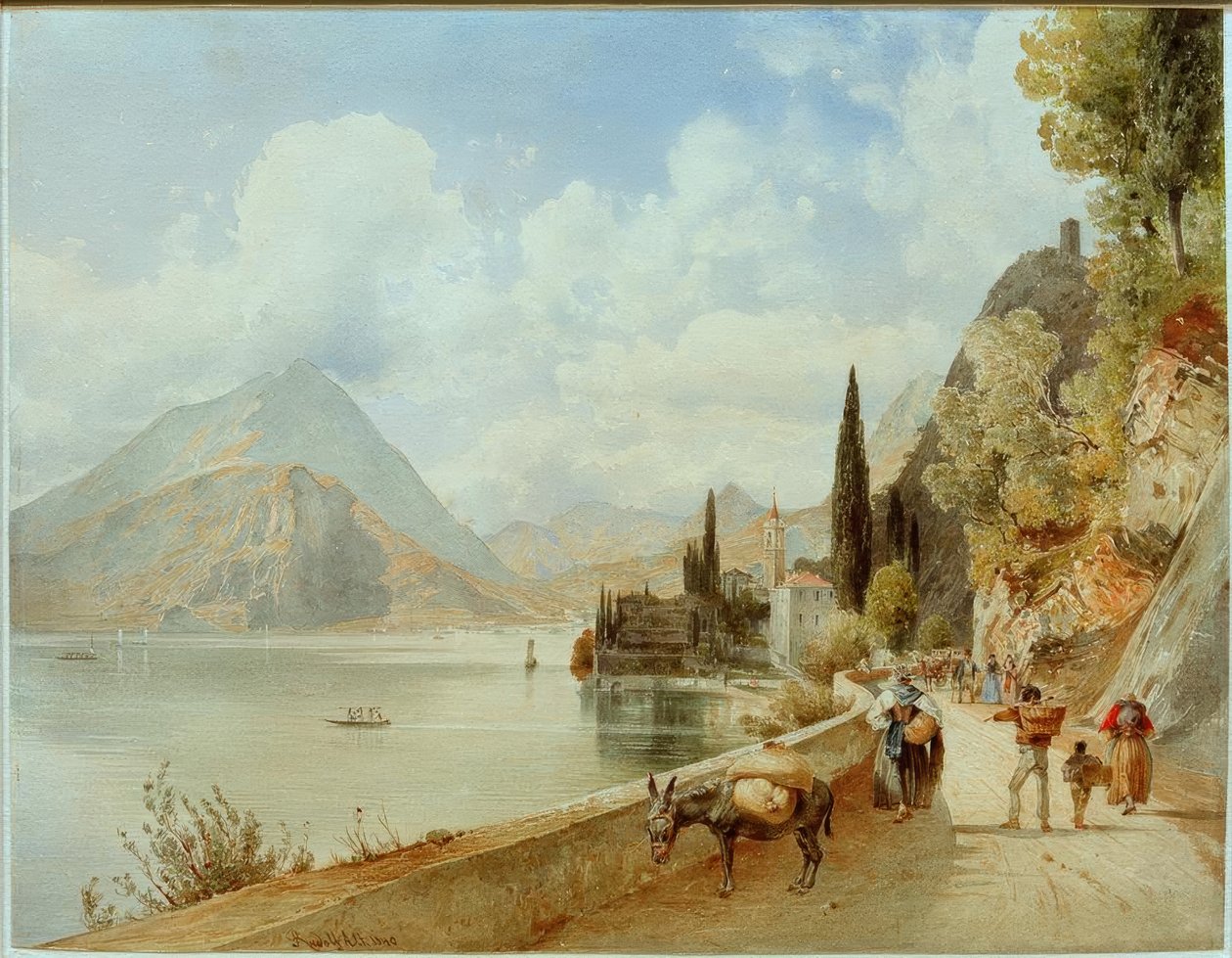Varenna (Lombardie, Italie) - Rudolf von Alt