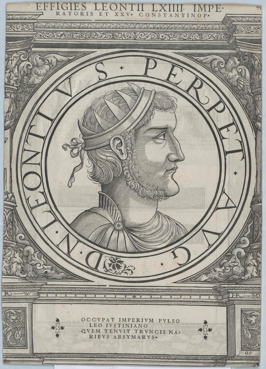 Empereur romain oriental Léontios - Rudolph Wyssenbach