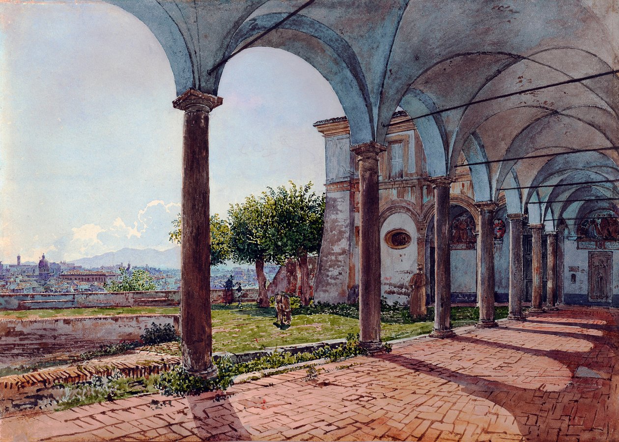 Vue de Rome depuis l