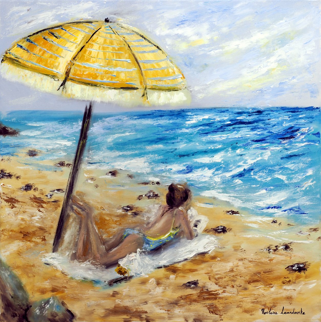 Jour de plage, 2022 - Ruslana Levandovska