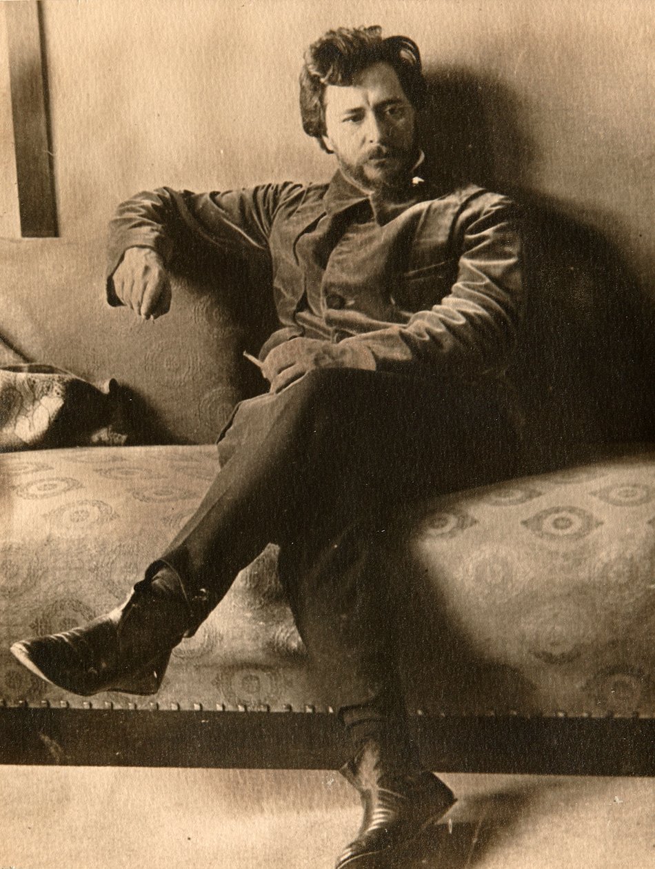 Portrait de l'auteur Leonid Andreyev | Estampe d'art