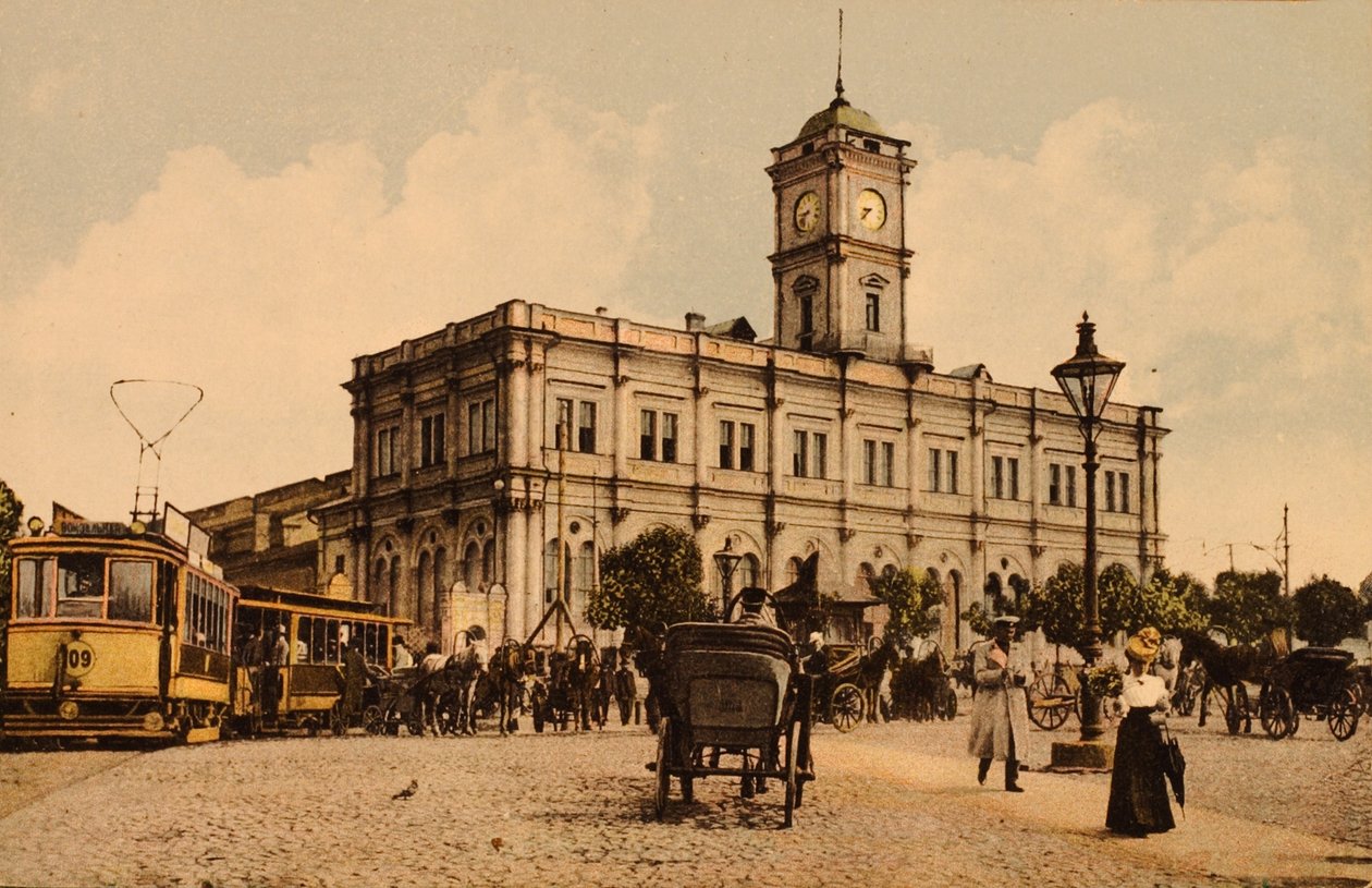 Gare Nicolas, place Kalanchyovskaya, Moscou - Russian Photographer
