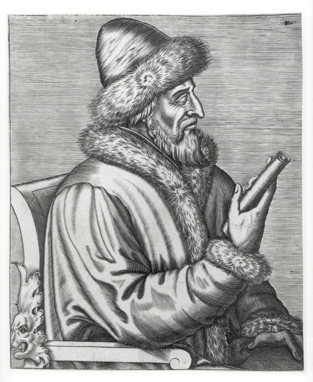 Ivan IV (1530-84) le Terrible - Russian School