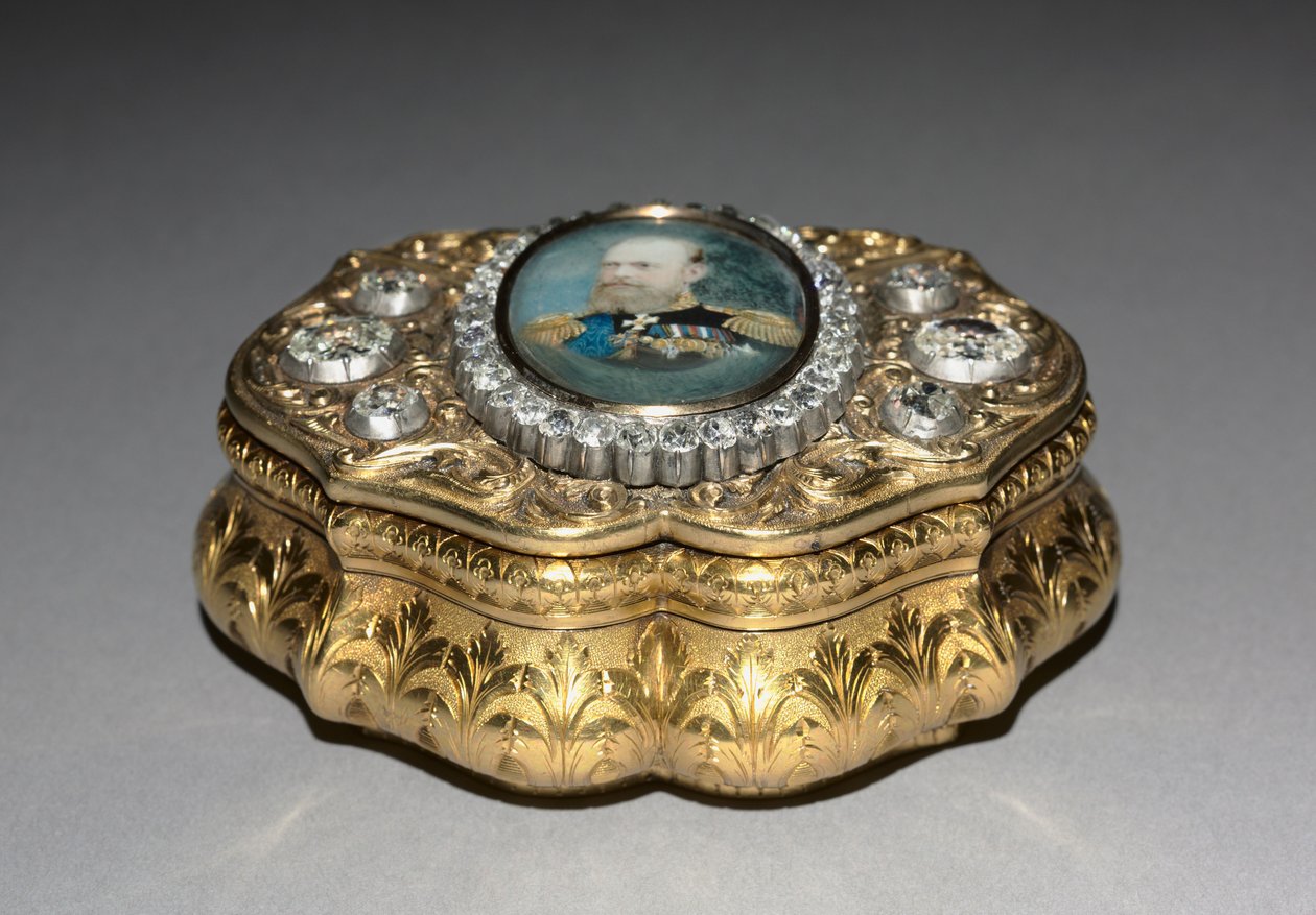 Boîte, fabriquée par Goffert, c.1850 - Russian School