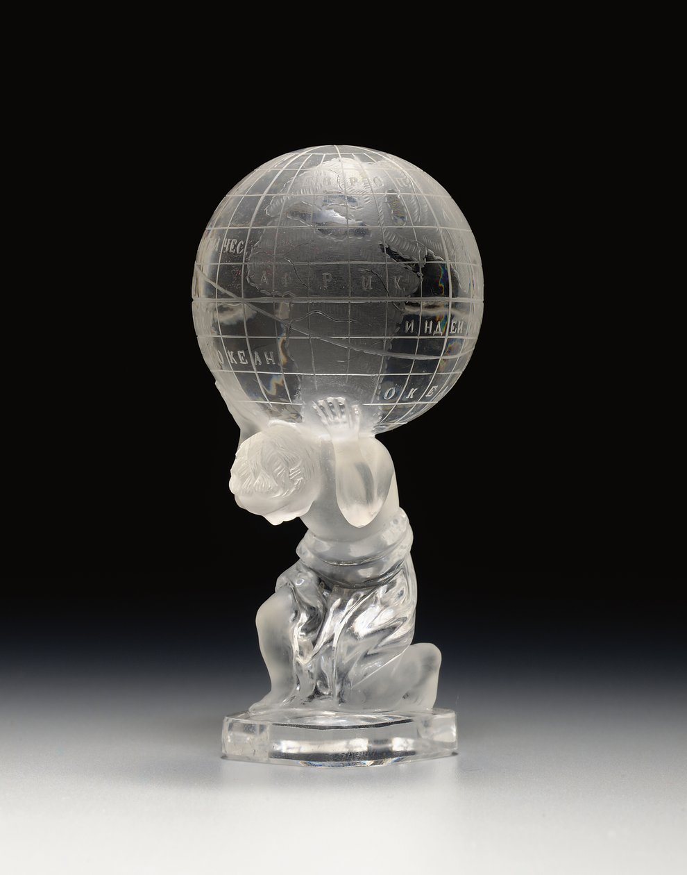 Sceau à main sculpté en Atlas - Russian School
