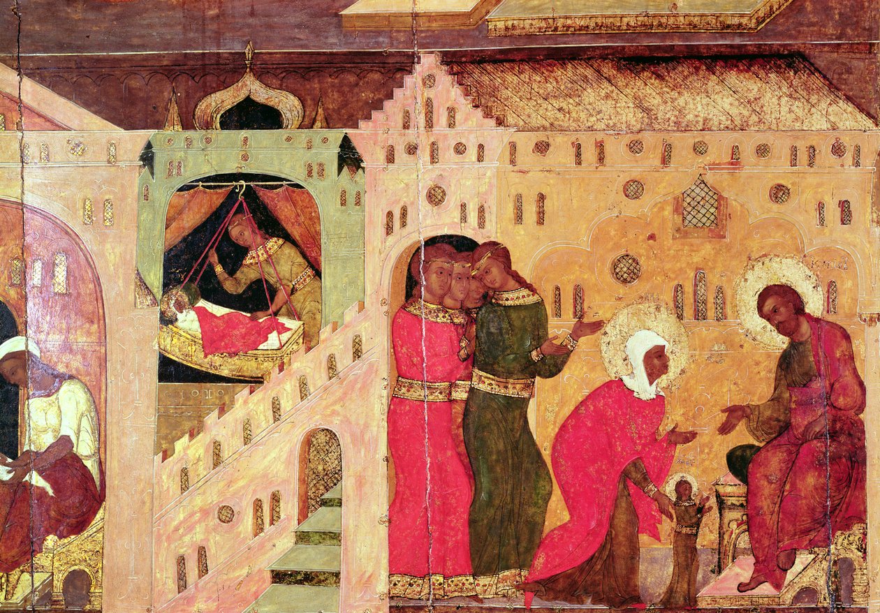 Nativité de la Vierge - Russian School
