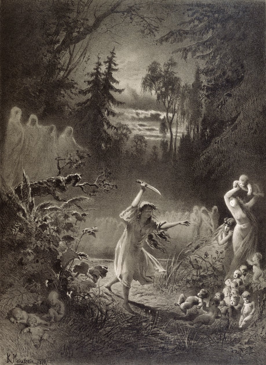 Terrible Vengeance, 1874 - Russian School