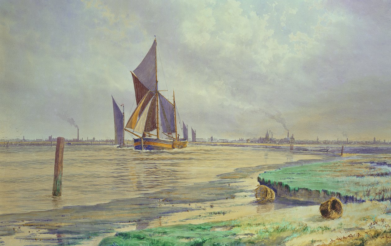 Avec le vent et la marée, Braydon Water - S.J. Batchelder