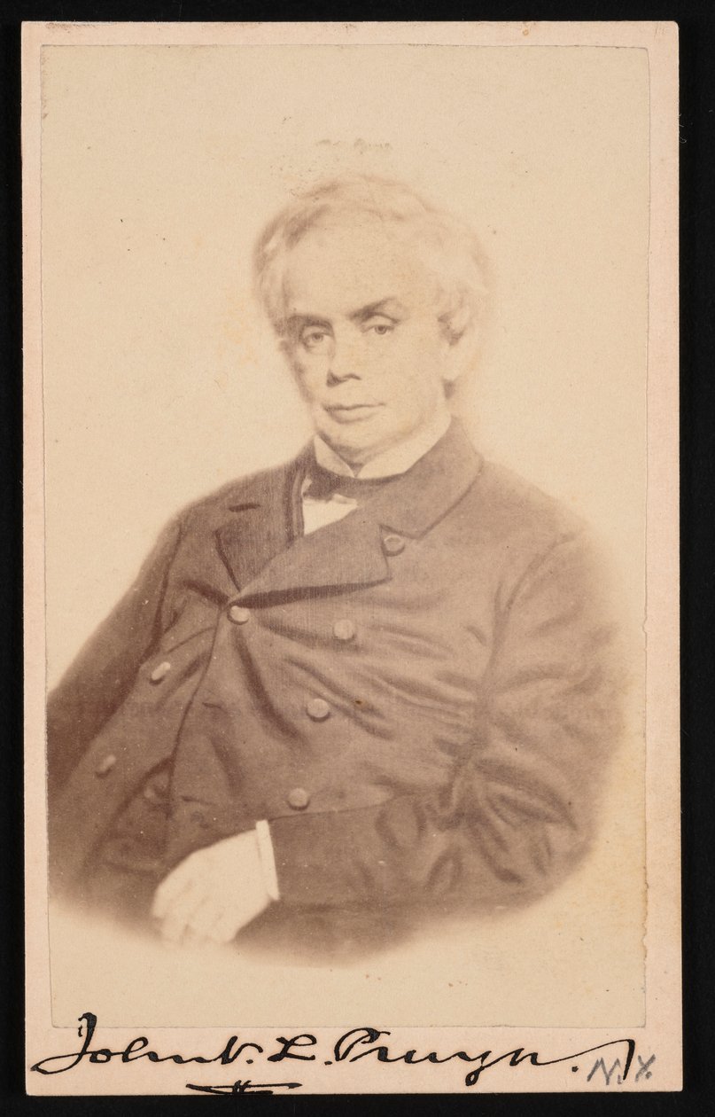 Portrait de John V. L. John VanSchaick Lansing Pruyn - SJ Thompson