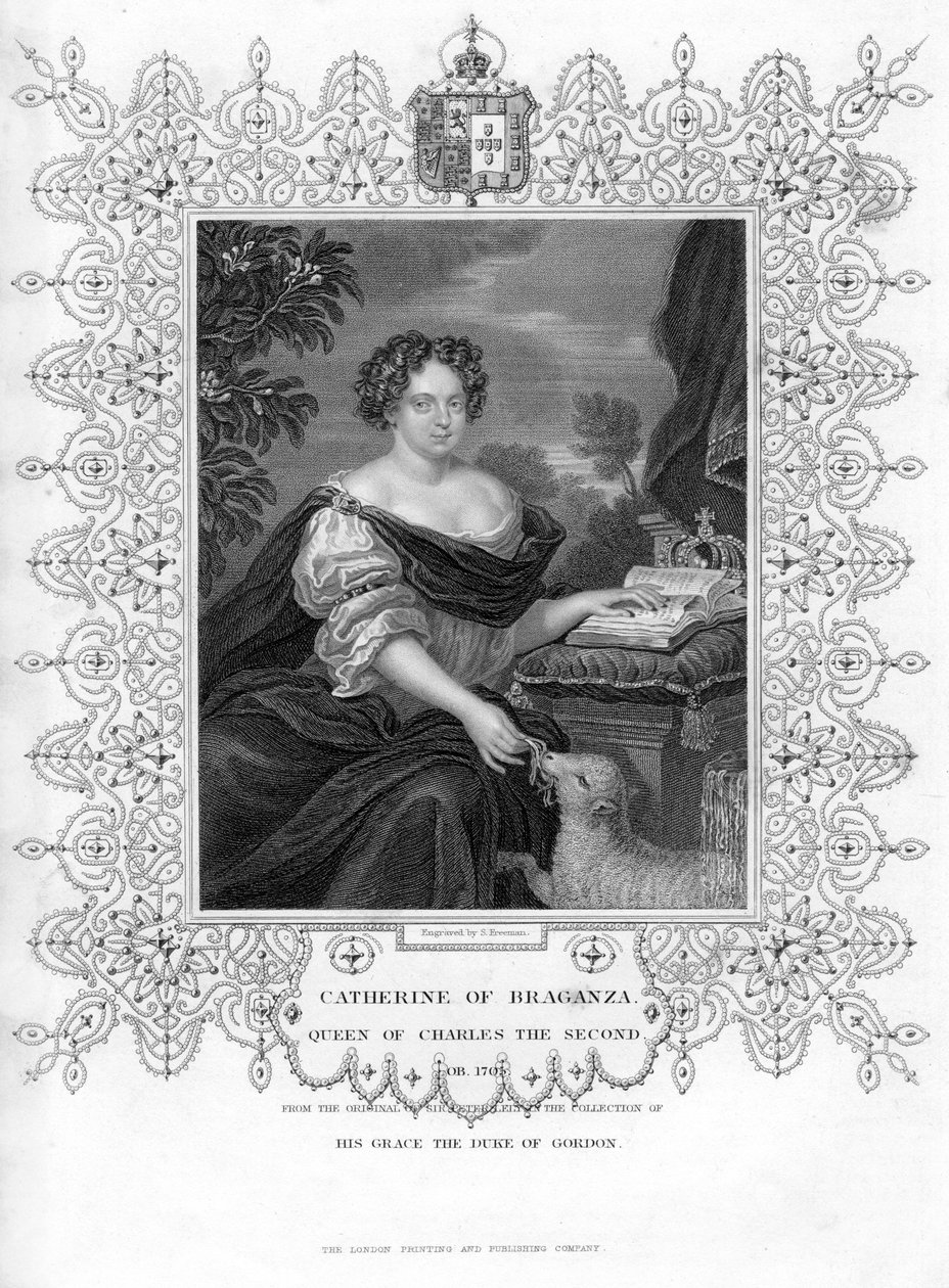 Catherine de Bragance, reine consort du roi Charles II d
