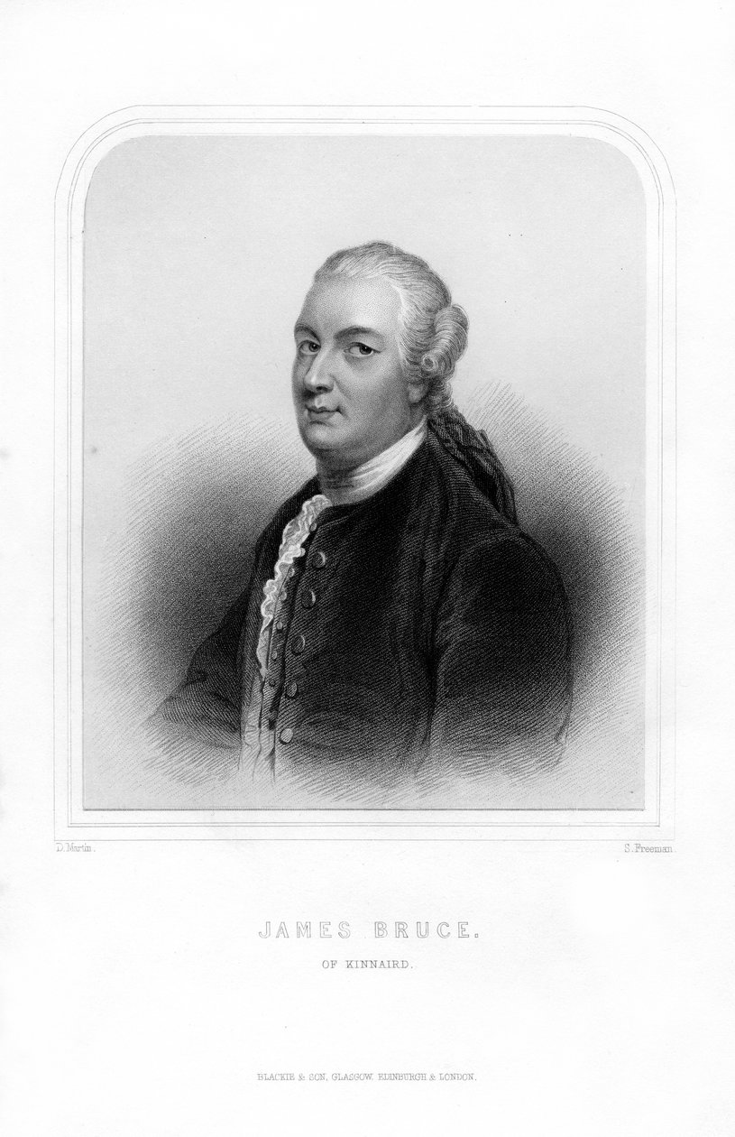 James Bruce, voyageur et écrivain écossais, 1870 - S. Freeman