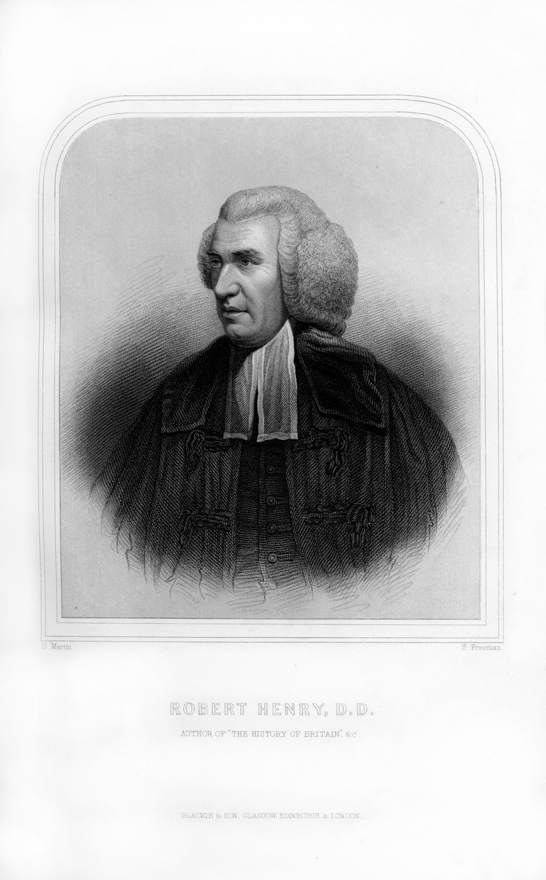 Robert Henry, historien écossais, 1870 - S. Freeman