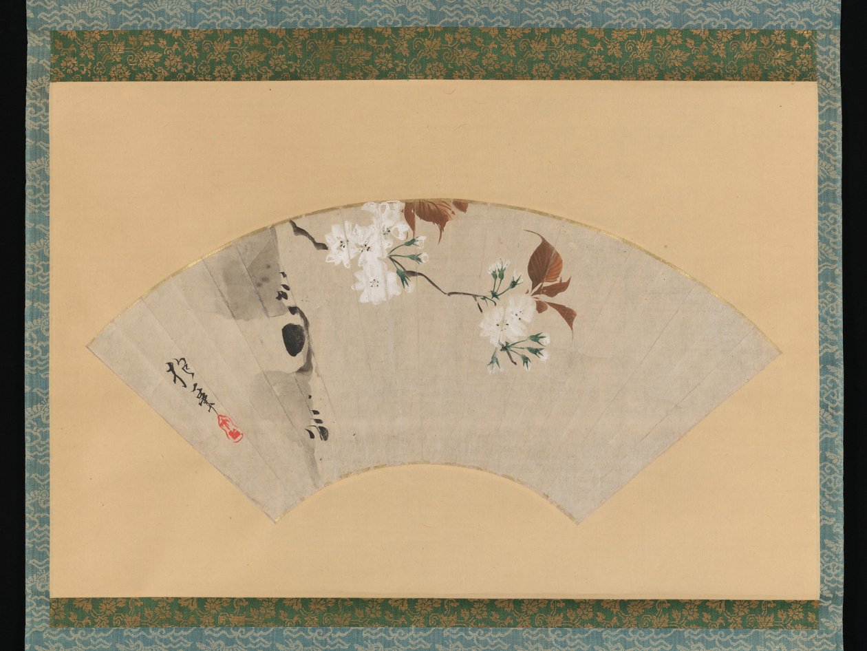 Fleurs de cerisier - Sakai Hoitsu