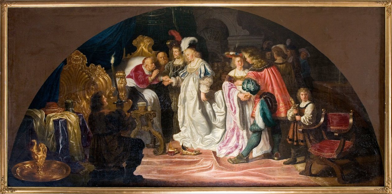 Les doubles fiançailles royales ou noces de 1502 - Salomon Koninck