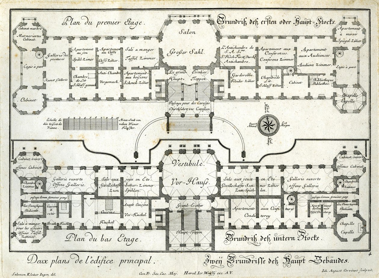 Plan du rez-de-chaussée et de l