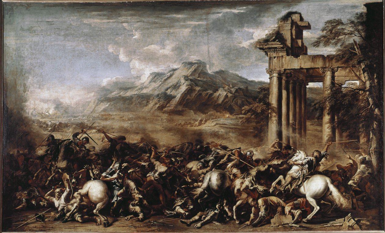 Bataille héroïque - Salvator Rosa