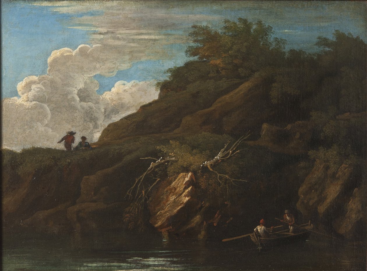 Paysage avec de l