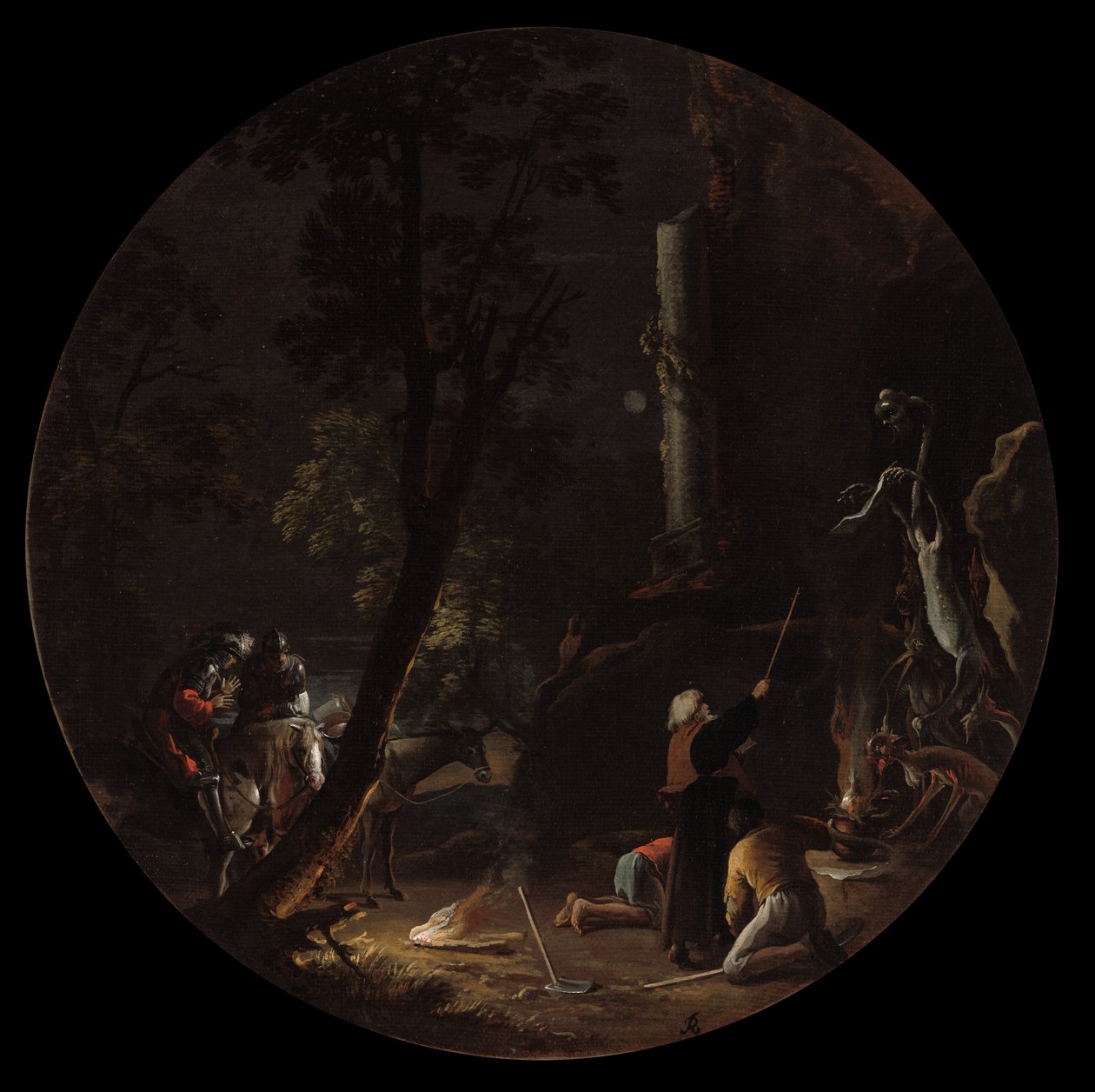 Scènes de sorcellerie : Nuit, vers 1645-49 - Salvator Rosa