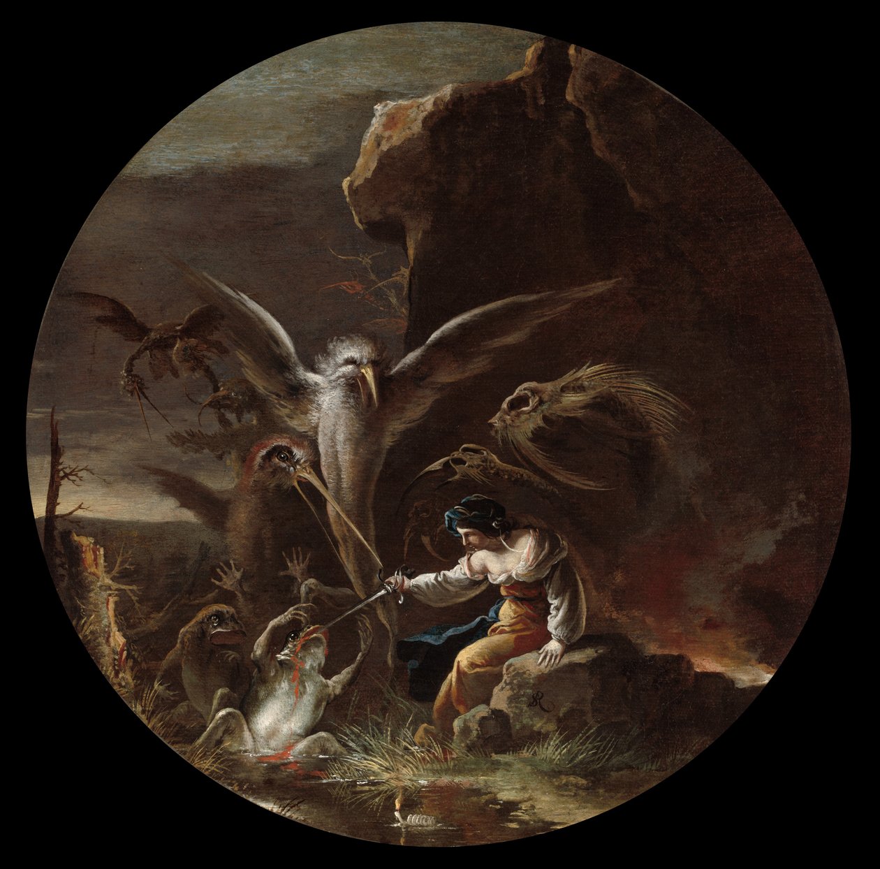 Scènes de sorcellerie, vers 1645-49 - Salvator Rosa