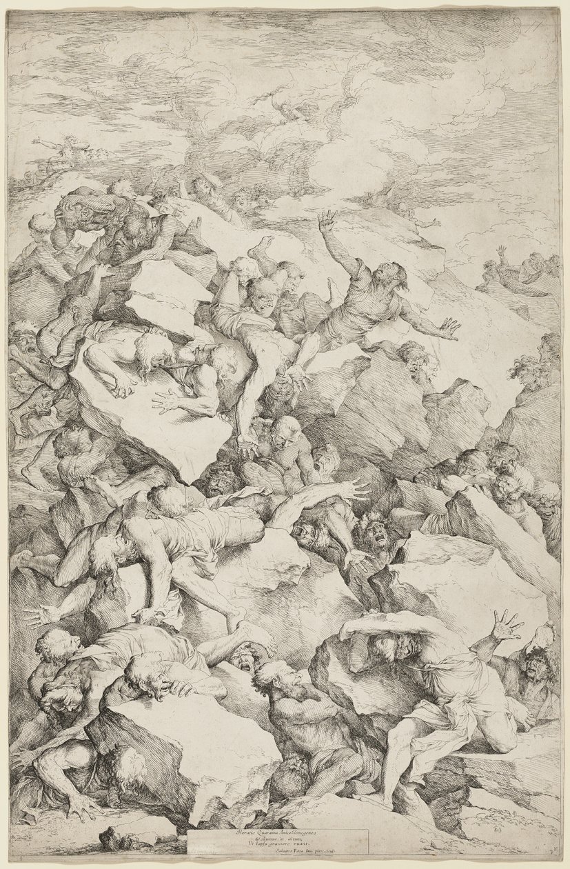 La Chute des Géants - Salvator Rosa