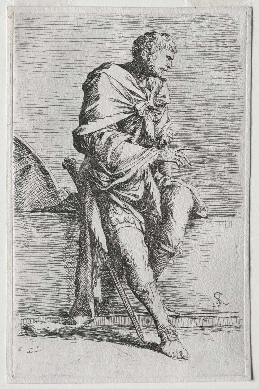 La série des figurines : Figurina, 1656-57 - Salvator Rosa