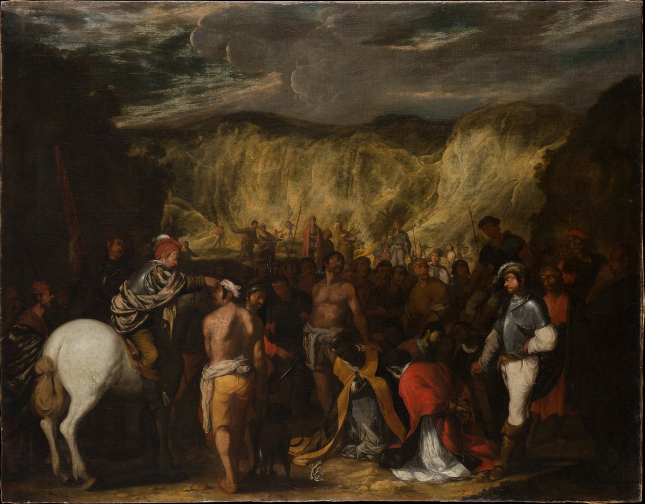 Le martyre de saint Janvier et de ses compagnons - Salvator Rosa